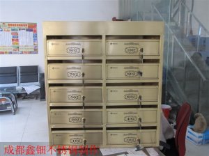 不锈钢信报箱10