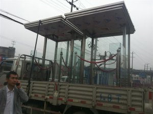 不锈钢岗亭