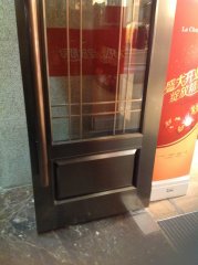 不锈钢地弹门